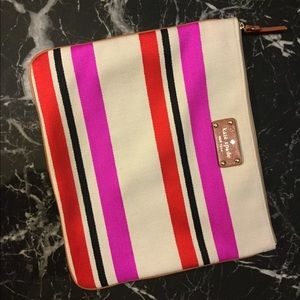 Fun Kate Spade Striped Cloth Bag